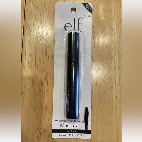 e.l.f. Volumizing & Defining Mascara #21665 Jet Black NIB - Picture 1 of 2